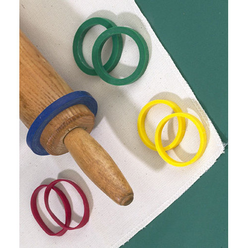 Thorpe Even Dough Rolling Pin Bands (Set of 4) Wayfair